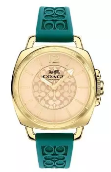 Повседневные часы Boyfriend 14504179 Зеленые [Coach] Женские [Товар]