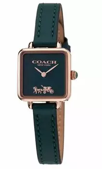 Повседневные часы Cath 14504227 Зеленые [Coach] Женские [Товар] зелёный