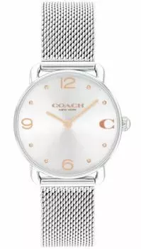 Повседневные часы Elliott 14000104 Silver [Coach] Женские [Товар] серебряный