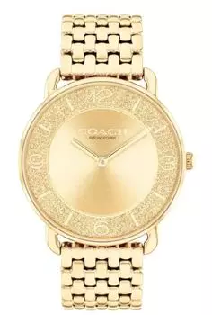 Повседневные часы Elliott 14504374 Желтое золото [Coach] Женские [Товар]