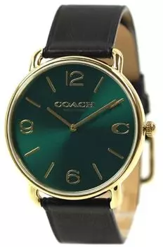 Повседневные часы Elliott 14602648 Черные [Coach] Мужские [Товар] зелёный