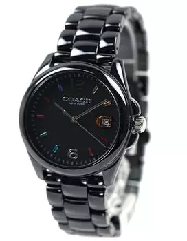 Повседневные часы Grayson 14503927 Черные [Coach] Женские [Товар]