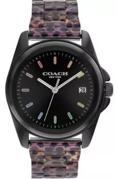Повседневные часы Grayson 14504276 Многоцветные [Coach] Женские [Товар] чёрный