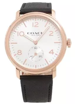 Повседневные часы Harrison 14602543 черные [Coach] мужские [Товар] серебряный