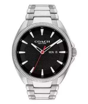 Повседневные часы Jackson 14602687 Silver [Coach] Мужские [Товар] чёрный