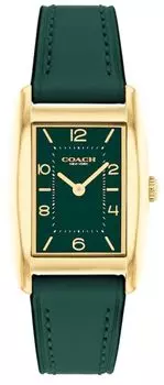 Повседневные часы Leeds 14504354 Зеленые [Coach] Женские [Товар]