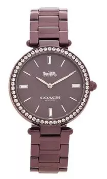 Повседневные часы Park 14503422 Фиолетовый [Coach] Женские [Товар] фиолетовый