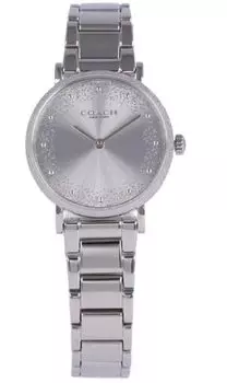 Повседневные часы Perry 14503637 Silver [Coach] Женские [Товар] серебряный