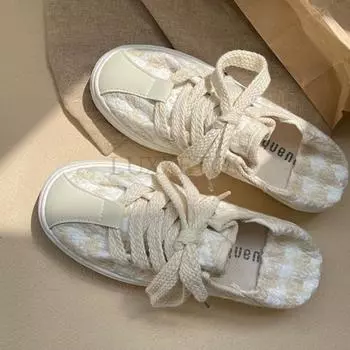 Повседневные и универсальные женские парусиновые туфли на плоской подошве, модные, легкие, удобные и дышащие туфли для сёрфинга 35