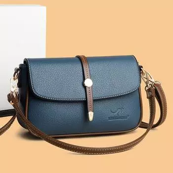 Повседневные кожаные сумки для женщин, женские сумки через плечо, роскошная дизайнерская сумка, большая вместительная сумка-мессенджер