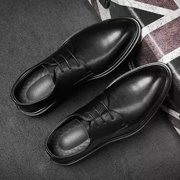 Повседневные кожаные туфли мужские с бахромой модные туфли мужские 3017-H 38 коричневый