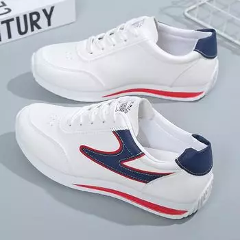 Повседневные кроссовки, летняя дизайнерская обувь для женщин, дышащая спортивная обувь на шнуровке, повседневная обувь на платформе, спортивная обувь для ходьбы 35 синий