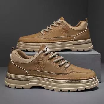 Повседневные кроссовки-лоферы Мужские осенние кроссовки Спортивная и досуговая обувь для мужчин Скейтборд Мягкие и удобные Износостойкие 39 чёрный