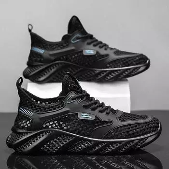 Повседневные кроссовки мужские сандалии обувь для мужчин мягкие и удобные нескользящие толстые подошвы износостойкие вентилируемые плоские сандалии 38