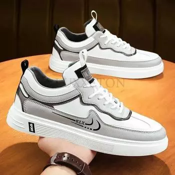 Повседневные кроссовки, мужские вулканизированные осенние туфли, мужские повседневные теннисные модные кроссовки, мужские прогулочные туфли, кроссовки на платформе для мальчиков 44