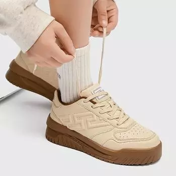 Повседневные кроссовки Пара дышащих кроссовок Джинсовая обувь на платформе с синей звездой 39 белый