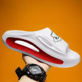 Повседневные легкие праздничные прогулочные мужские сандалии в классическом стиле, удобная мягкая пляжная обувь, модные роскошные дизайнерские мужские тапочки из ЭВА 40