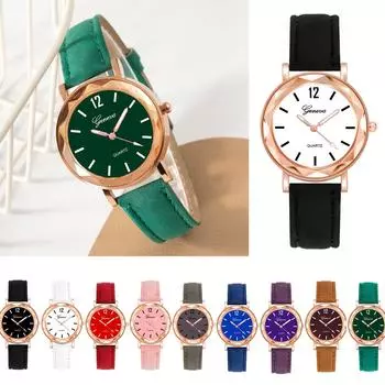 Повседневные модные часы Женские часы с поясом, подходящие для подарков One Size