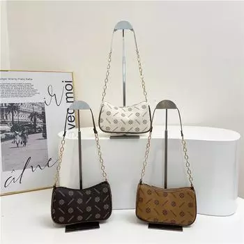 Повседневные модные сумки для женщин, новый стиль, модная сумка в форме полумесяца, модная и красивая сумка для подмышек, персонализированная сумка через плечо