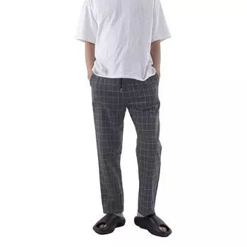 Повседневные мужские брюки в клетку астрономии, пижамные брюки S серый