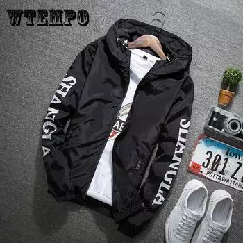 Повседневные мужские куртки Пальто с капюшоном Верхняя одежда Steetwear Брендовые осенние куртки больших размеров 5XL 5XL