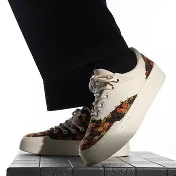 Повседневные мужские парусиновые туфли Модный дизайнерский новый стиль Для прогулок на улице Красивая молодежная и повседневная обувь для пар Туфли на толстой подошве 35 оранжевый