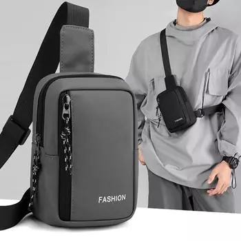 Повседневные мужские сумки через плечо, нейлоновые повседневные сумки на плечо, сумки-мессенджеры для мальчиков, кошелек для телефона, мужская нагрудная сумка для путешествий хаки