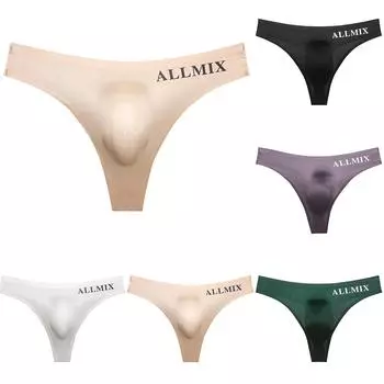 Повседневные мужские трусы, эластичные летние эластичные стринги M