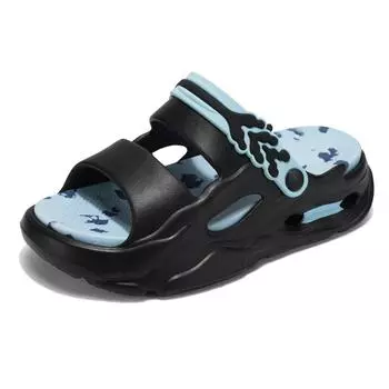 Повседневные нескользящие тапочки EVA с открытым носком для пляжа, душа, весны и лета, повседневная обувь с инновационным дизайном 38-39