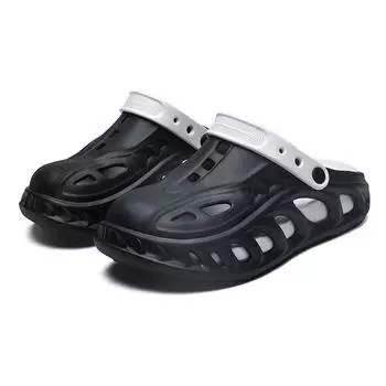 Повседневные нескользящие тапочки с открытым носком для пляжа, душа, весны и лета, повседневная обувь инновационного дизайна 40-41