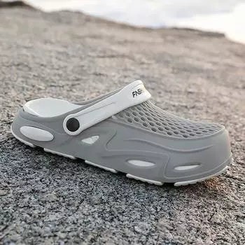 Повседневные нескользящие тапочки с открытым носком для пляжа, душа, весны и лета, повседневная обувь инновационного дизайна 38-39