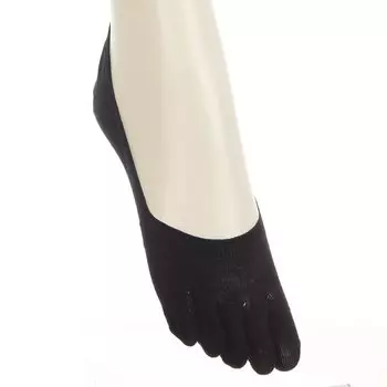 Повседневные носки FOOCOVER Чехол для ног из хлопковой смеси 5 носков неглубокий комплект из 2 пар черного цвета см [Atsugi] женские 23,0-25,0 чёрный