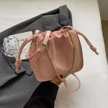 Повседневные однотонные шерстяные сумки через плечо для женщин Сумки с квадратной молнией Высокое качество