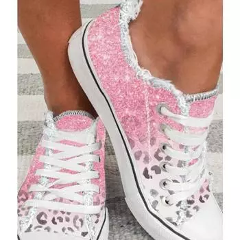 Повседневные плоские парусиновые туфли для женщин, розовые легкие кроссовки с низким вырезом и шнуровкой 35 синий