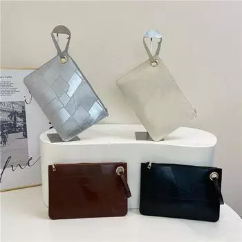 Повседневные простые сумки Простые модные трендовые маленькие квадратные сумки Летние новые модные ретро-сумки-клатчи для женщин