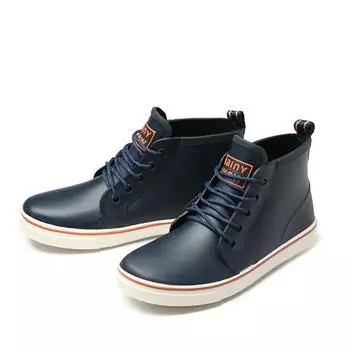 Повседневные резиновые сапоги для отдыха на открытом воздухе, мужские резиновые ботинки, резиновые сапоги до щиколотки, удобные без застежек, обувь для рыбалки, мужские водонепроницаемые рабочие ботинки, обувь для пар 6