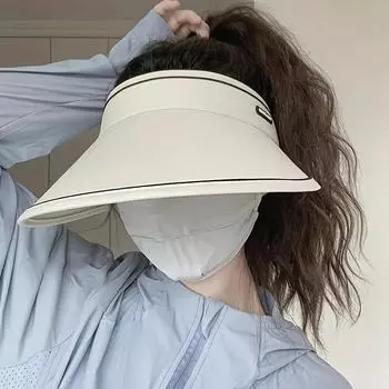 Повседневные шляпы с широкими полями, однотонная летняя шляпа от солнца с защитой от ультрафиолета, дышащие велосипедные дорожные пляжные шляпы