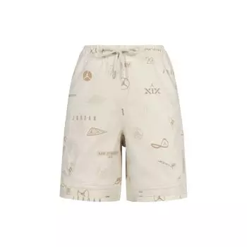 Повседневные шорты с принтом Jordan Flight Heritage, мужские брюки Phantom White DX9725-030 XXL