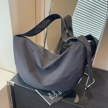 Повседневные сумки из нейлона большой вместимости для мужчин и женщин, спортивные сумки через плечо для пельменей розовый