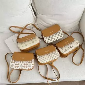 Повседневные сумки-седла. Новинка этого года. Модная, простая и персонализированная женская сумка через плечо в стиле ретро на одно плечо.