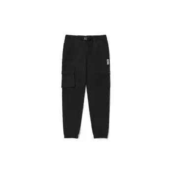 Повседневные тканые брюки-джоггеры Vans Color Block, женские, черные, VN0A4UU2BLK XS