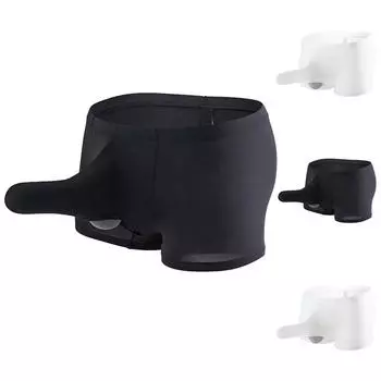 Повседневные удобные шелковые трусики с разделением льда, модные дышащие трусы-боксеры, трусы XXL