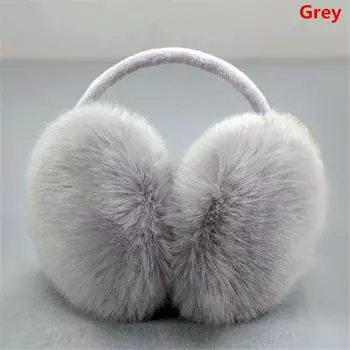 Повседневные уютные пушистые ушанки плюшевые теплые наушники теплые наушники