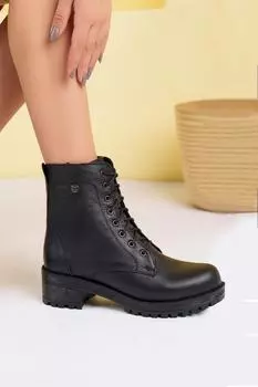 Повседневные женские ботинки из натуральной кожи