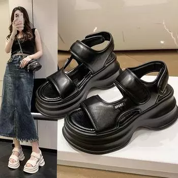 Повседневные женские туфли на каблуке Slope Heel для вечеринок 34 чёрный