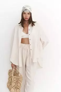 Повседневный костюм Sawai цвета экрю