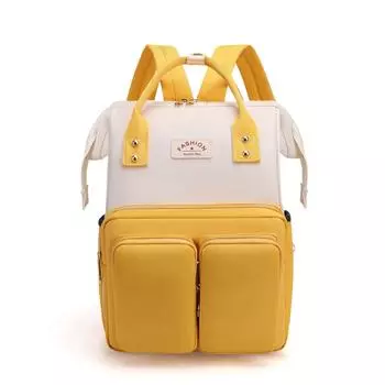 Повседневный милый рюкзак для хранения вещей для мам, переносной на плечо, для мамы и ребенка, многофункциональный рюкзак для беременных, коляска