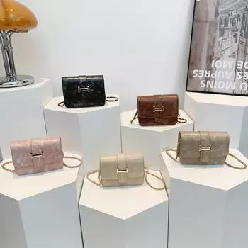 Повседневный модный и стильный дизайн для женщин, текстура, однотонная, ретро, весенняя, новая, через плечо, маленькая квадратная сумка для женщин
