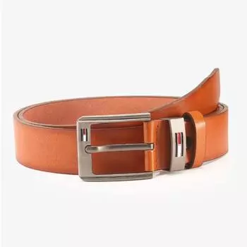 Повседневный ремень из искусственной микрофибры в стиле ретро, мужской ремень с пряжкой, универсальный ремень для среднего и молодого возраста 120cm чёрный