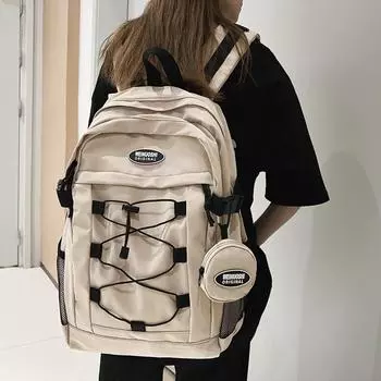 Повседневный рюкзак с несколькими карманами для женщин, водонепроницаемый, большой емкости, школьная сумка для студентов, дорожный спортивный рюкзак
